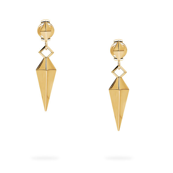 Yellow Gold Daggar Earrings
